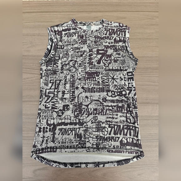Y2K Sombrio Logo Men's Tank top M - Picture 1 of 4